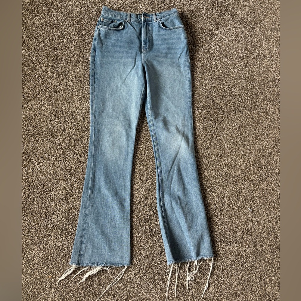 ASOS Light wash mom jeans